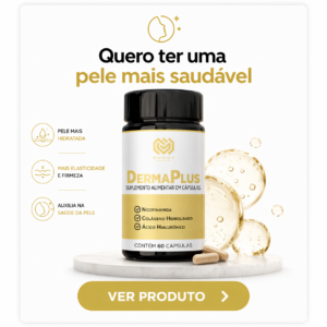 DermaPlus – Colágeno + Ácido Hialurônico para Pele Firme e Hidratada