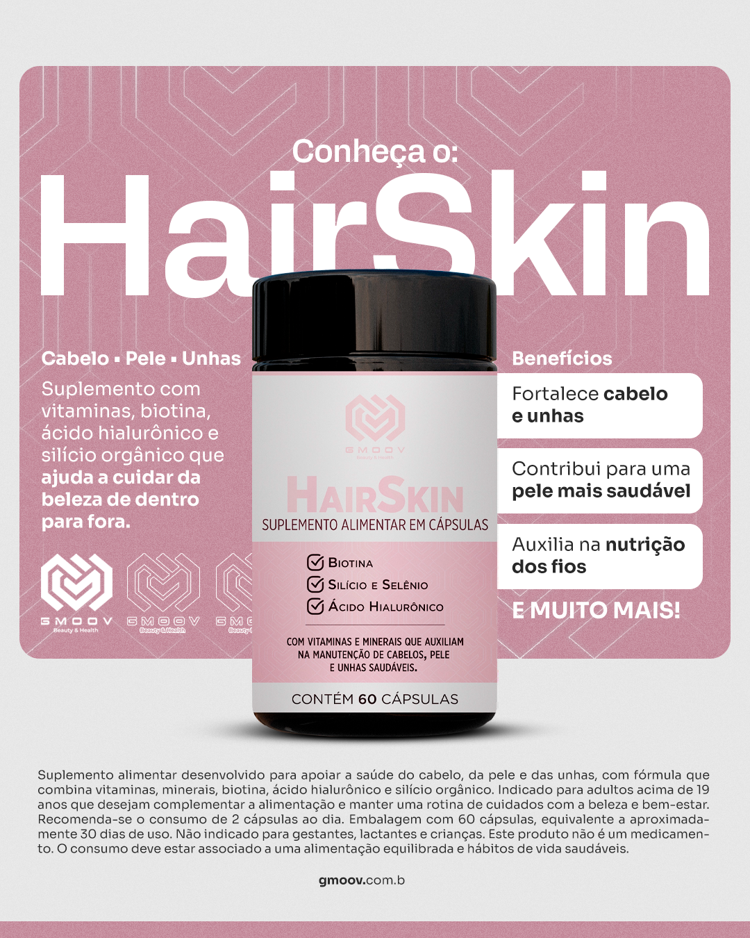 HairSkin – Cabelo • Pele • Unha