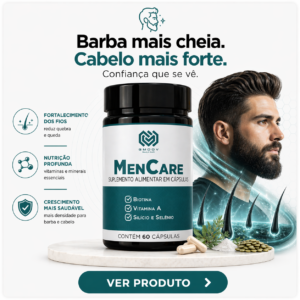 MenCare – Crescimento e Fortalecimento de Barba e Cabelo