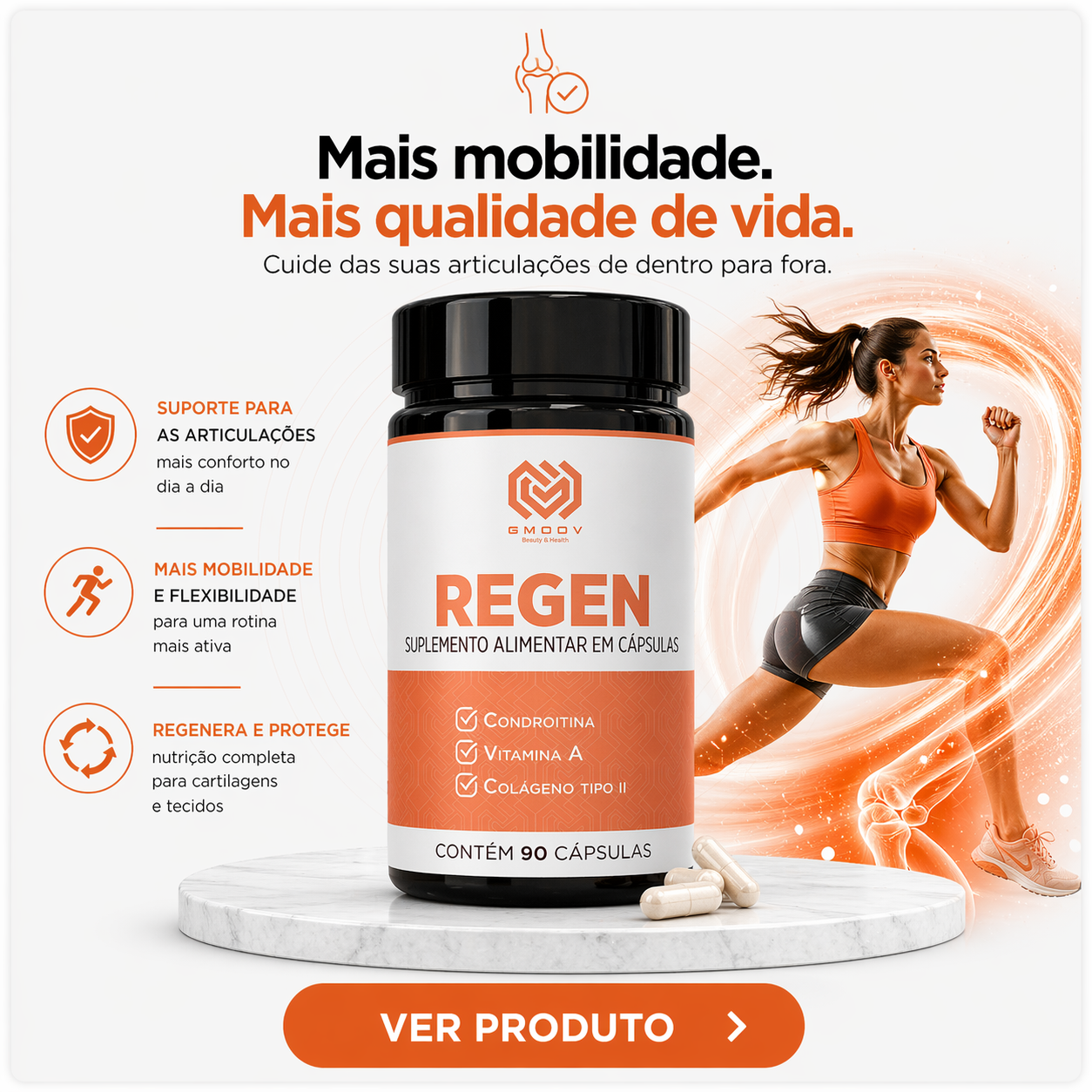 Regen – Suplemento para Articulações e Alívio de Dores