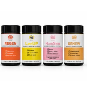 Combo Mais Vendidos – Energia, Metabolismo, Beleza e Cuidado Completo