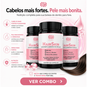 Combo HairSkin Intensivo – Fortalecimento, Crescimento e Beleza de Dentro pra Fora